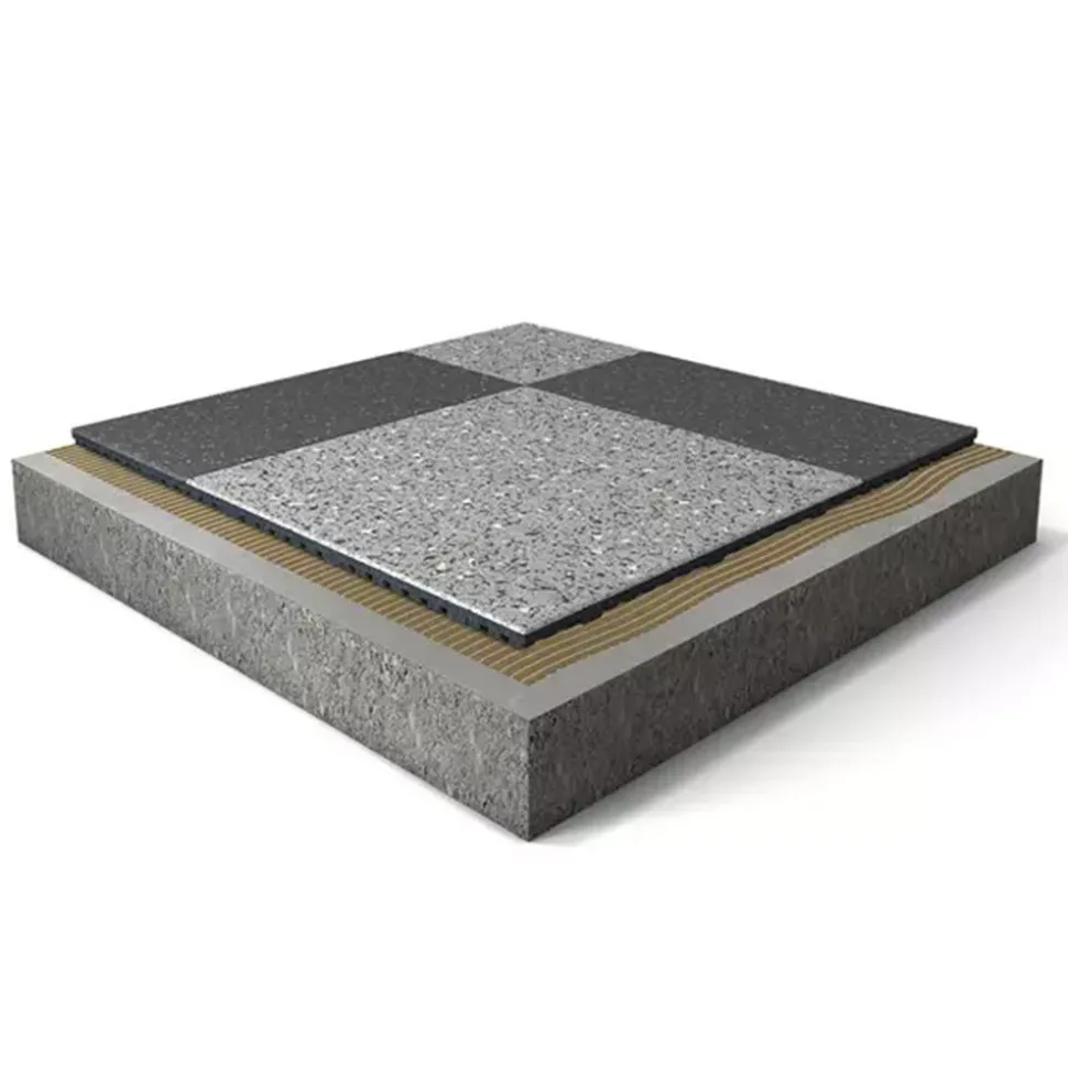 Action Sport Rubber Gym Tile Black 1 Inch x 2x2 Ft.