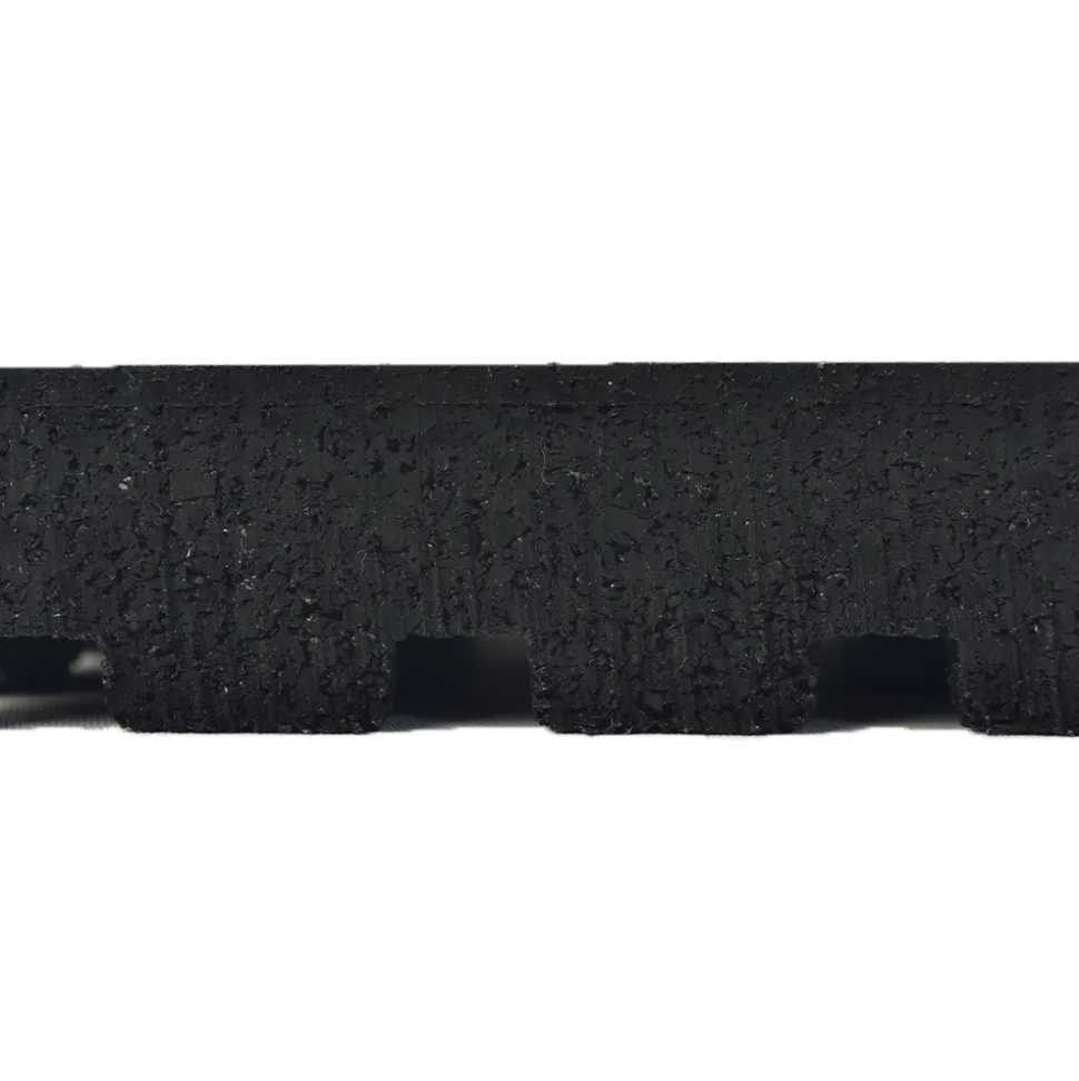 Action Sport Rubber Gym Tile Black 1 Inch x 2x2 Ft.