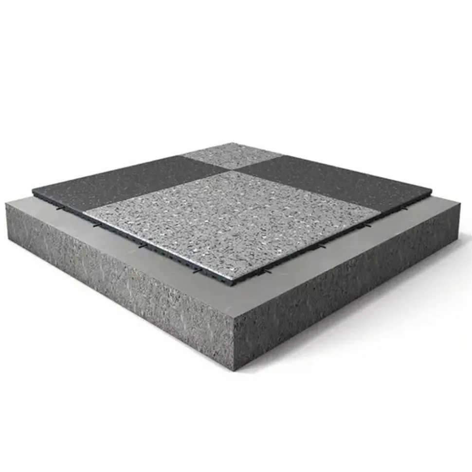 Action Sport Rubber Gym Tile 10% Color 1 Inch x 2x2 Ft.