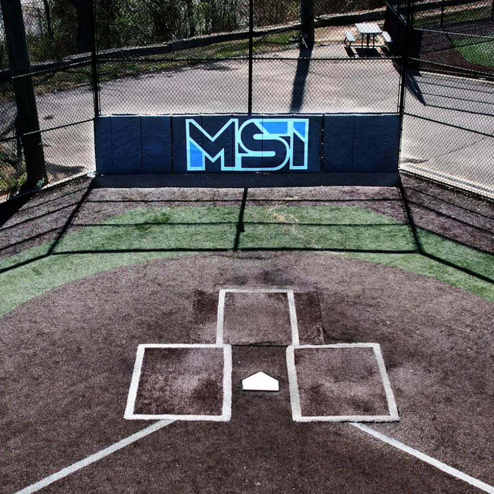Baseball Pro BackStop Folding Pad 3 Inch 4x8 Ft.