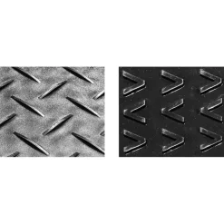 Blue Gator Ground Protection Diamond Mat 1/2 Inch x 3x8 Ft.