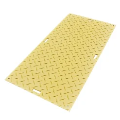 Blue Gator Lite Ground Protection Diamond Mat Tan 3/8 Inch x 4x8 Ft.