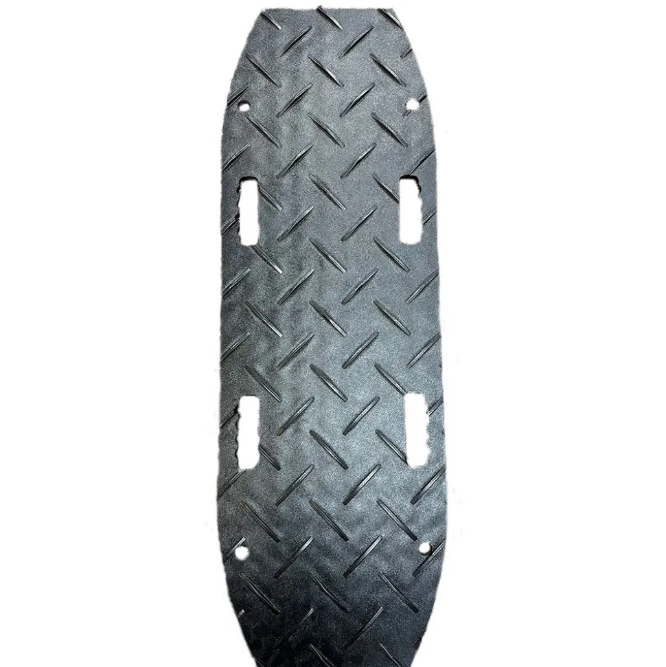 Blue Gator Recovery Traction Diamond Mat Black 1/2 Inch x 1.6x4 Ft.