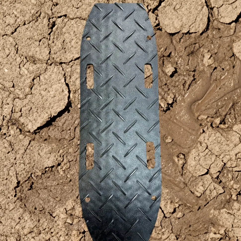 Blue Gator Recovery Traction Diamond Mat Black 1/2 Inch x 1.6x4 Ft.