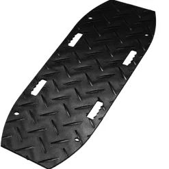 Blue Gator Recovery Traction Diamond Mat Black 1/2 Inch x 1.3x4 Ft.
