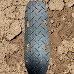Blue Gator Recovery Traction Diamond Mat Black 1/2 Inch x 1.3x4 Ft.