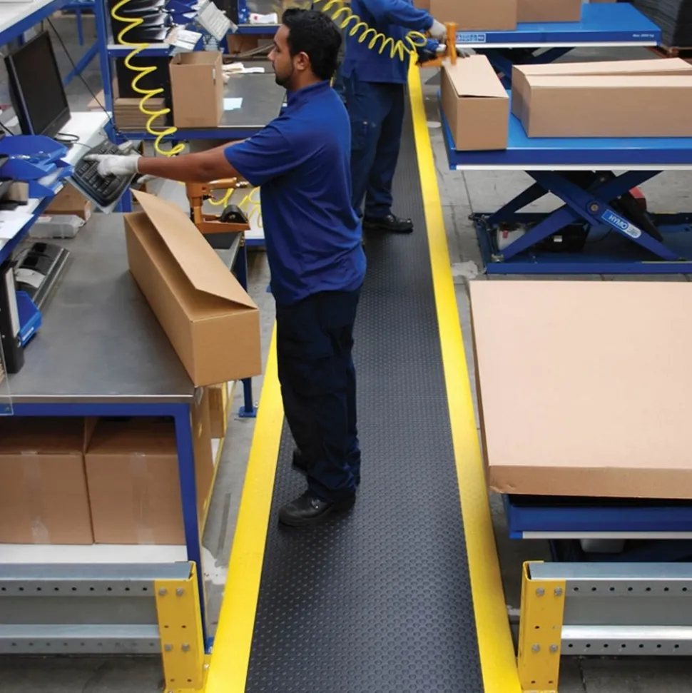 Bubble Sof-Tred Anti-Fatigue Mat with Dyna-Shield 1/2 Inch x 2x60 Ft.