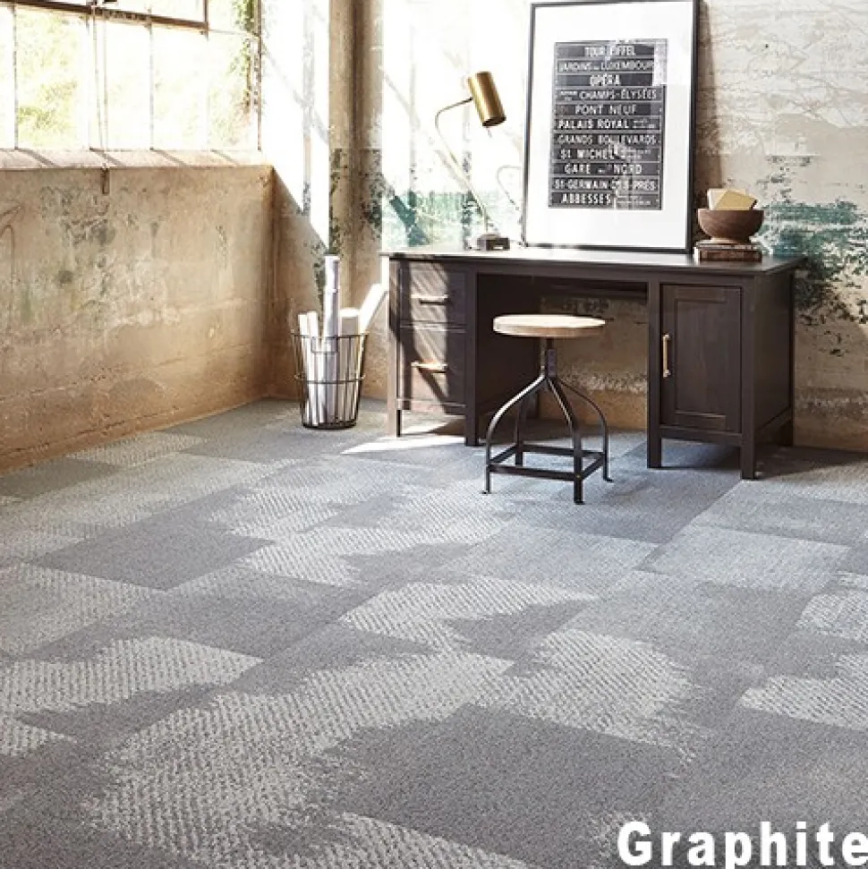 Burnished Commercial Carpet Tile .325 Inch x 50x50 cm Per Tile