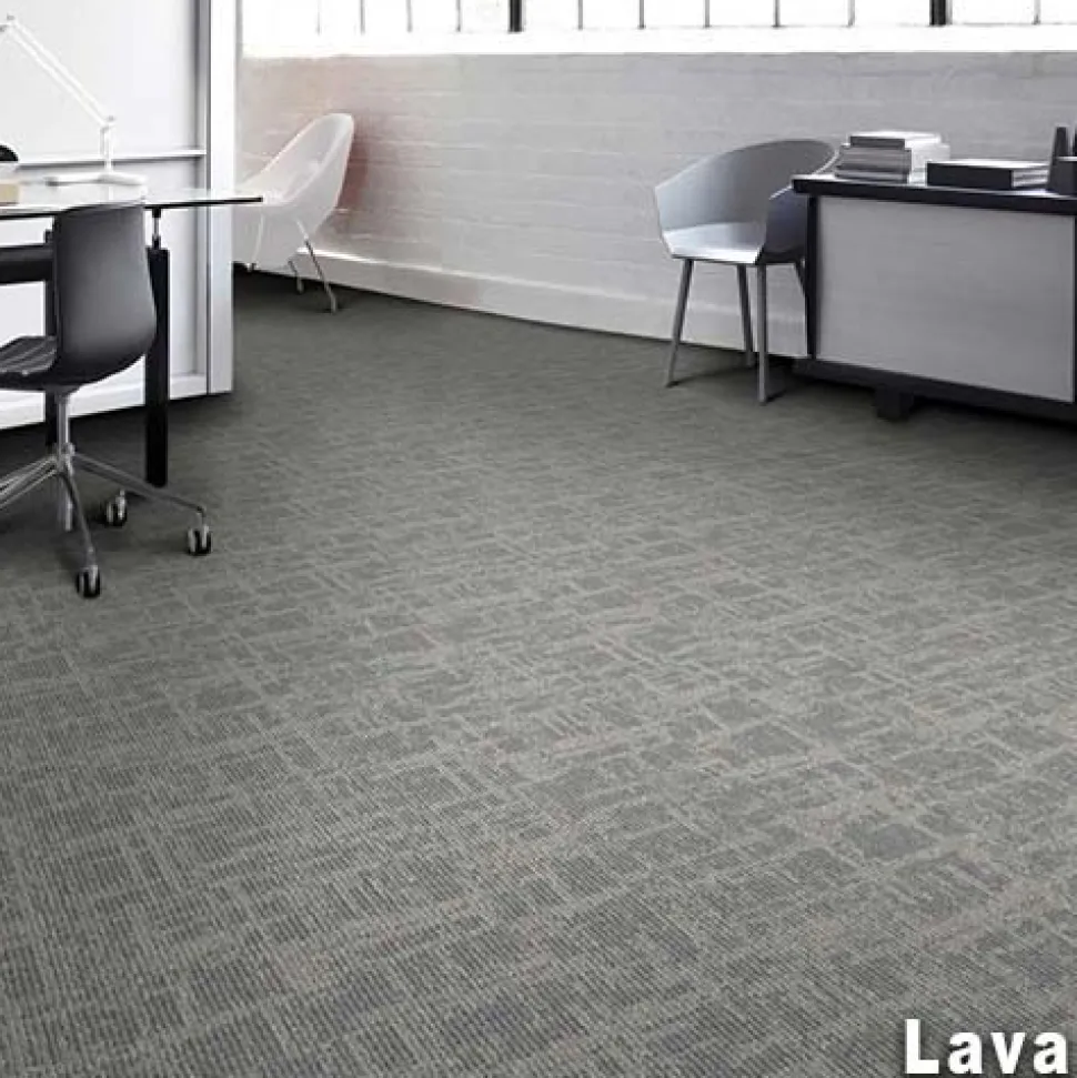 Captured Idea Commercial Carpet Tile 3.5 mm x 24x24 Inches Carton of 24