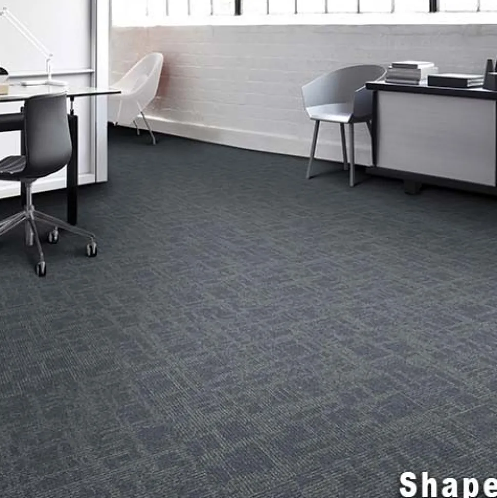Captured Idea Commercial Carpet Tile 3.5 mm x 24x24 Inches Carton of 24