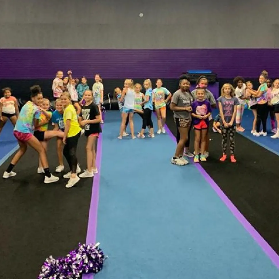 Cheerleading Mats 6x42 ft x 1-3/8 Inch Flexible Roll - Select