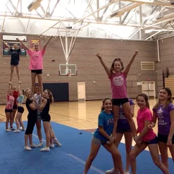 Cheerleading Mats 6x42 ft x 1-3/8 Inch Flexible Roll