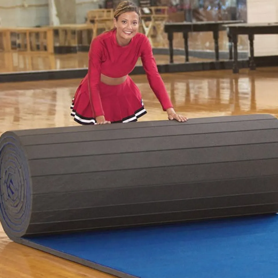 Cheerleading Mats 6x42 ft x 1-3/8 Inch Flexible Roll