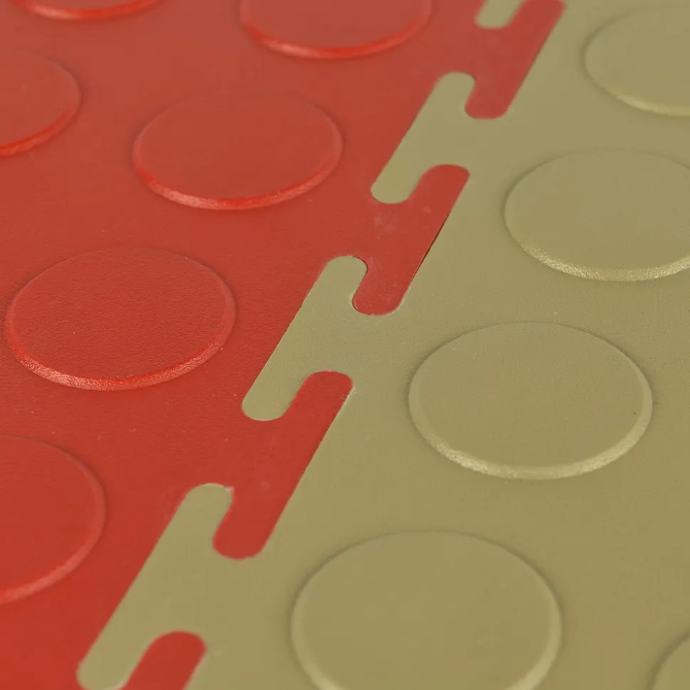 Coin Top Home Floor Tile Colors 8 tiles 5 mm x 20.5x20.5 Inches