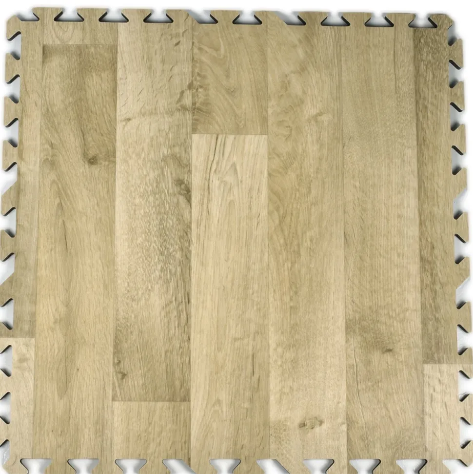 Comfort Flex Tile 1/2 Inch x 10x10 Ft. Kit Beveled Edges
