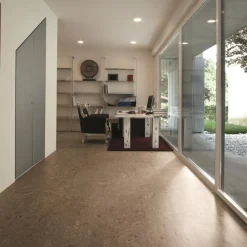 Cork Laminate Flooring Coffee 1/2 Inch x 35-5/8 x 11-5/8 Inches