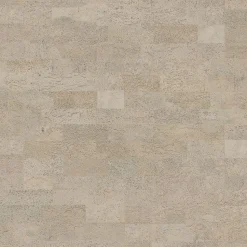 Cork Laminate Floor Tile Creme 1/2 Inch x 35-5/8 x 11-5/8 Inches
