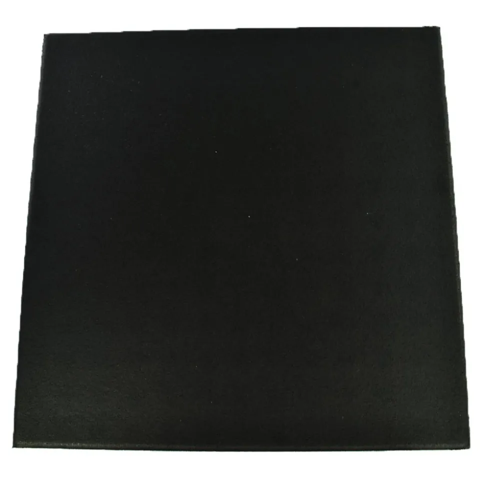 dBTile Gym Floor Tile Black 2.5 Inch x 2x2 Ft. with Quad Blok