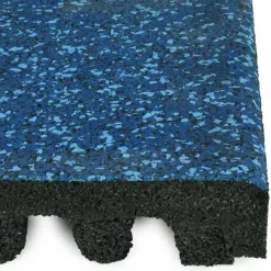 dBTile Gym Floor Tile Premium Colors 2.5 Inch x 2x2 Ft. with Quad Blok
