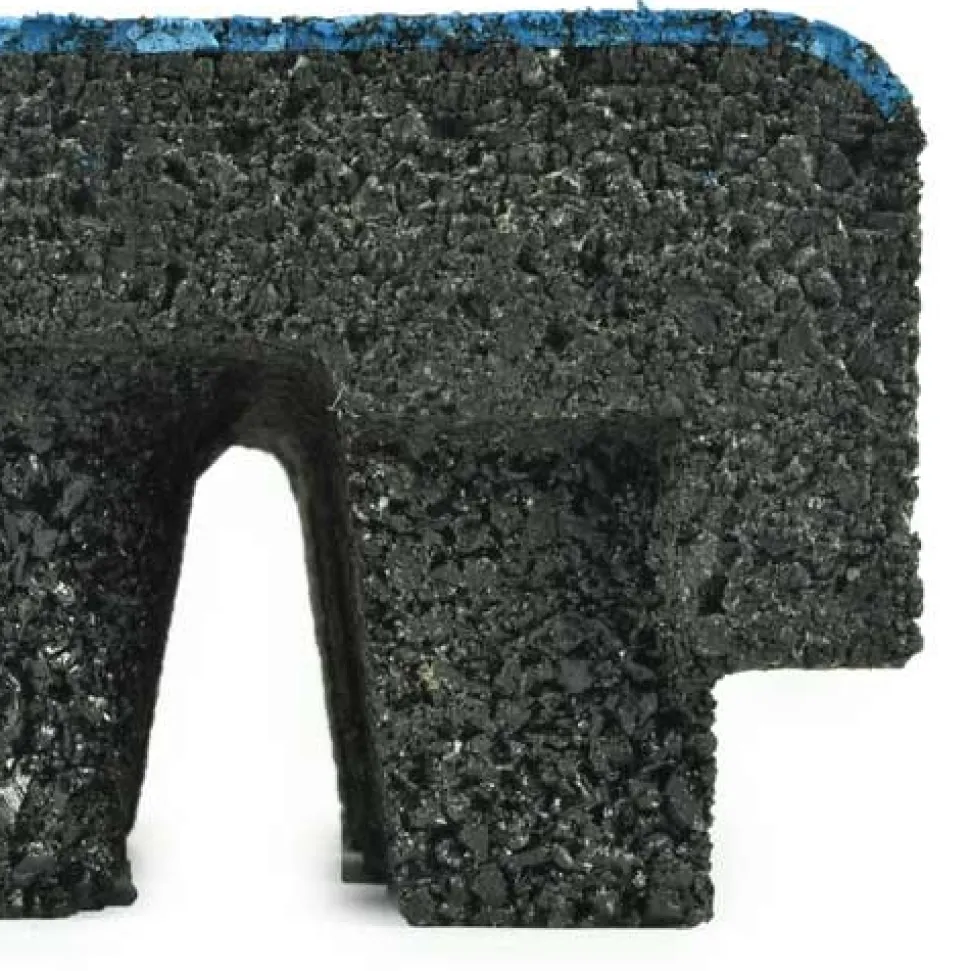 dBTile Gym Floor Tile Premium Colors 2.5 Inch x 2x2 Ft. with Quad Blok