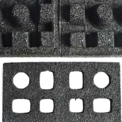 dBTile Gym Floor Tile Team Colors 2.5 Inch x 2x2 Ft. with Quad Blok