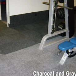 Diagonal Heavy Duty Carpet Tile 3/8 Inch x 19.69x19.69 Inches Carton of 20