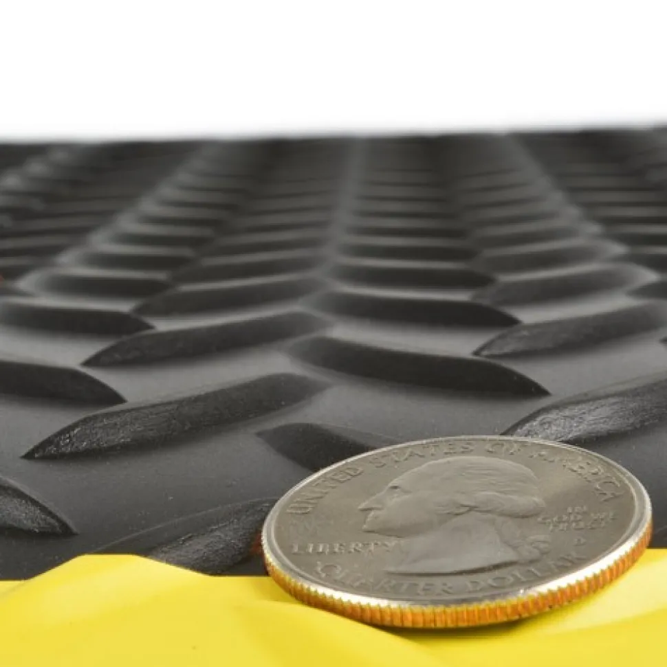 Diamond Foot Fatigue Mat Colored Borders 3x10 feet