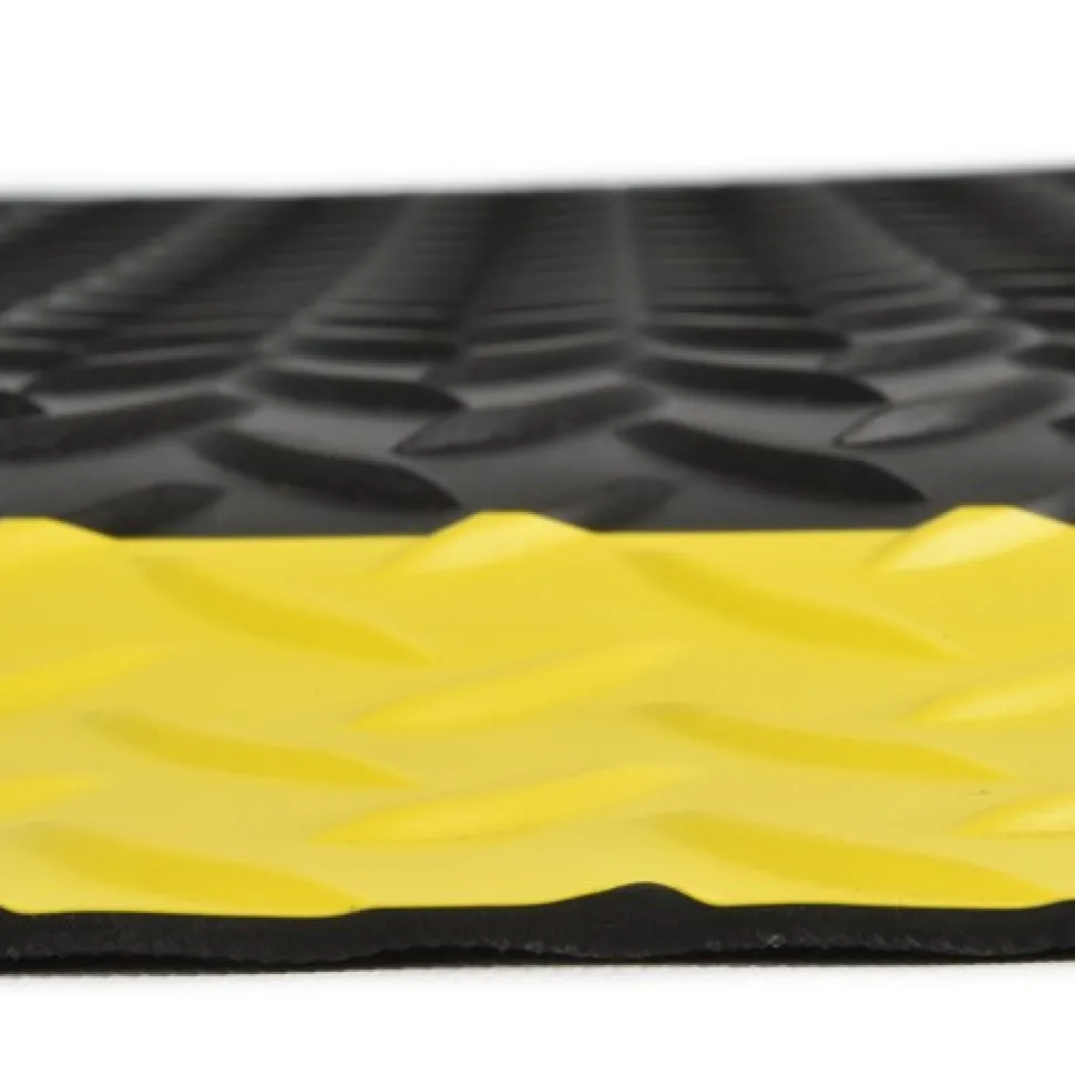 Diamond Foot Fatigue Mat Colored Borders 3x5 feet