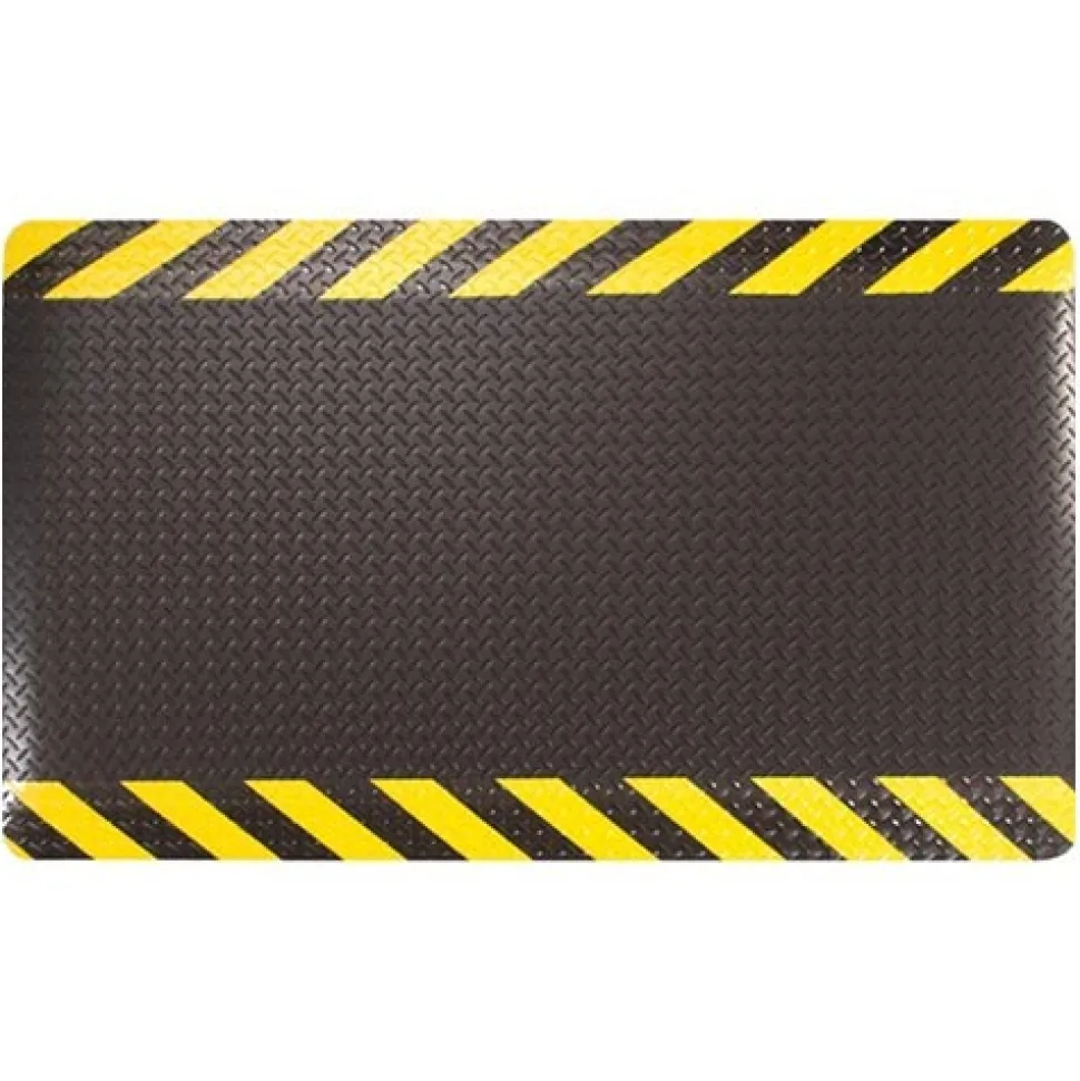 Diamond Foot Fatigue Mat Colored Borders 3x5 feet