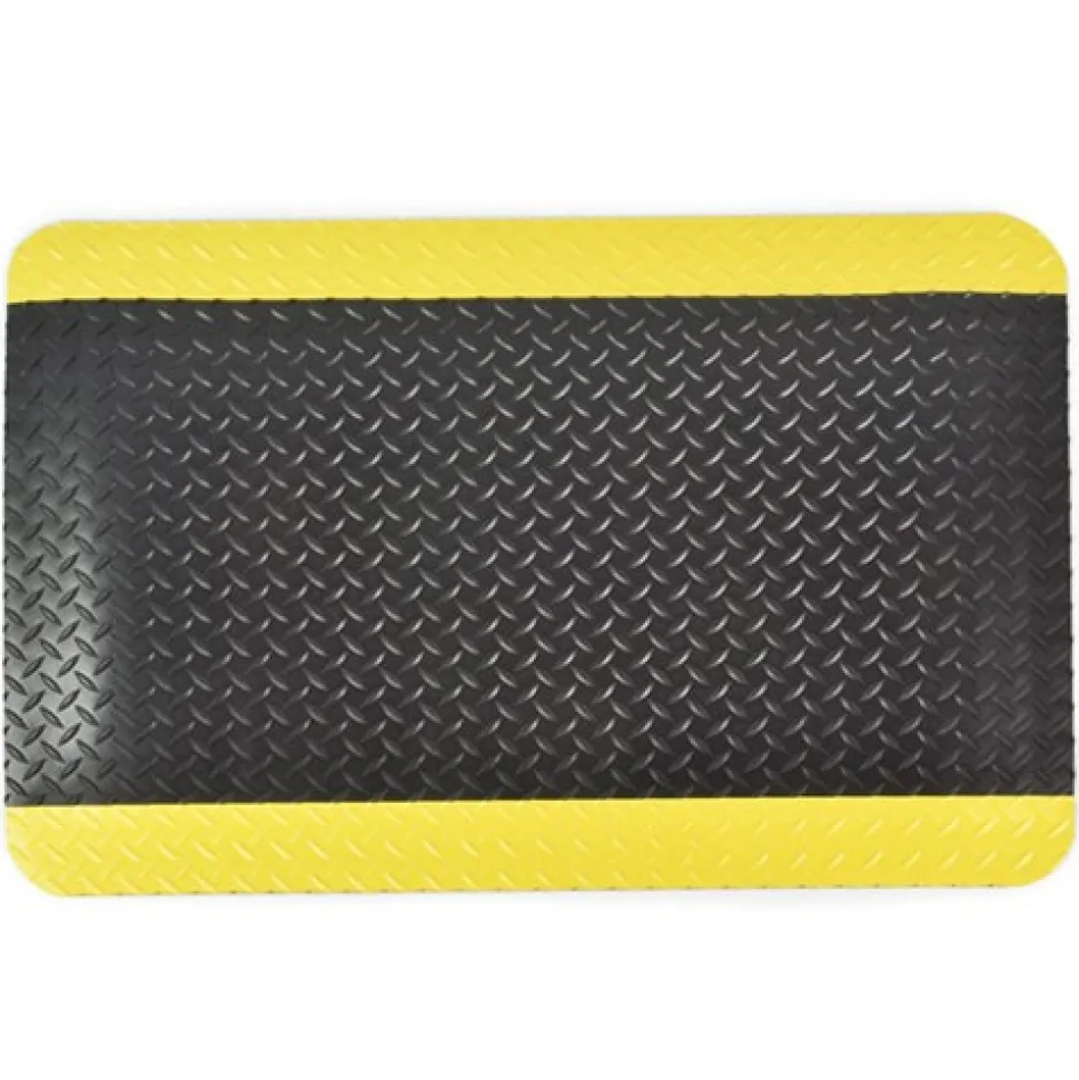 Diamond Foot Fatigue Mat Colored Borders 3x5 feet