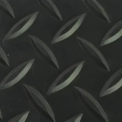 Diamond Industrial Runner Black 2x75 feet