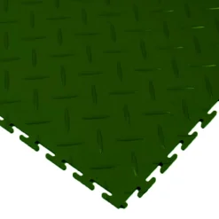 Diamond Plate Garage Floor Tile Colors 8 tiles 5 mm x 20.5x20.5 Inches