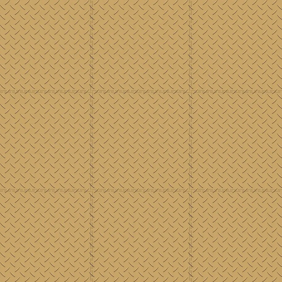 Diamond Plate Garage Floor Tile Colors 8 tiles 5 mm x 20.5x20.5 Inches