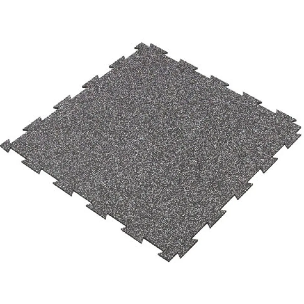 Domination Rubber Interlocking Tiles 10 mm x 37x37 Inches