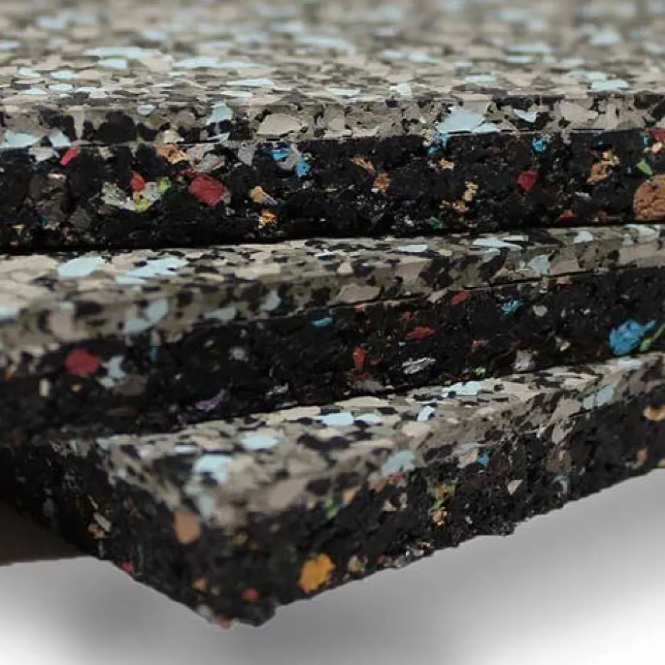 Domination Rubber Interlocking Tiles 10 mm x 37x37 Inches