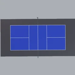 DunkStar Pickleball Outdoor Court Tile Kit with Lines 30x60 Ft.