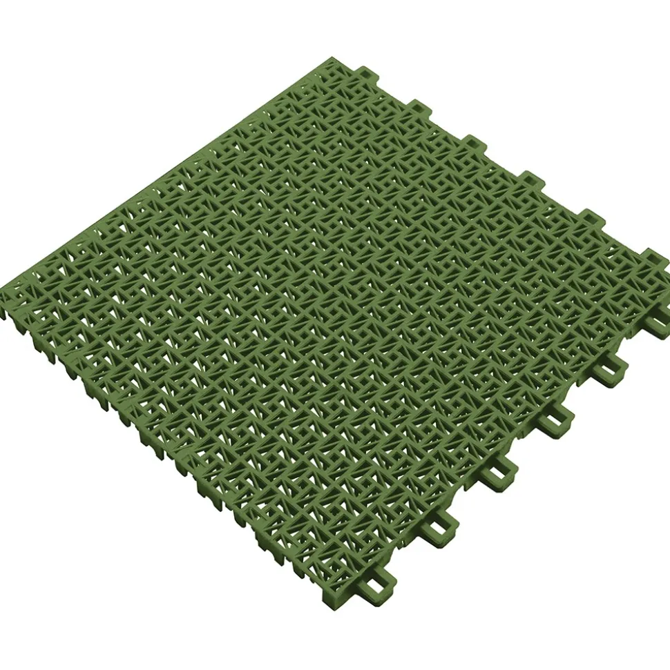 DunkStar Pickleball Outdoor Court Tile Kit with Lines 30x60 Ft.