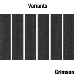 Echo Commercial Carpet Planks 1/4 Inch x 12x48 Inches Carton of 14