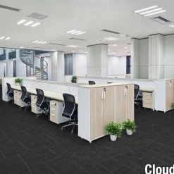 Echo Commercial Carpet Tiles 1/4 Inch x 24x24 Inches Carton of 18