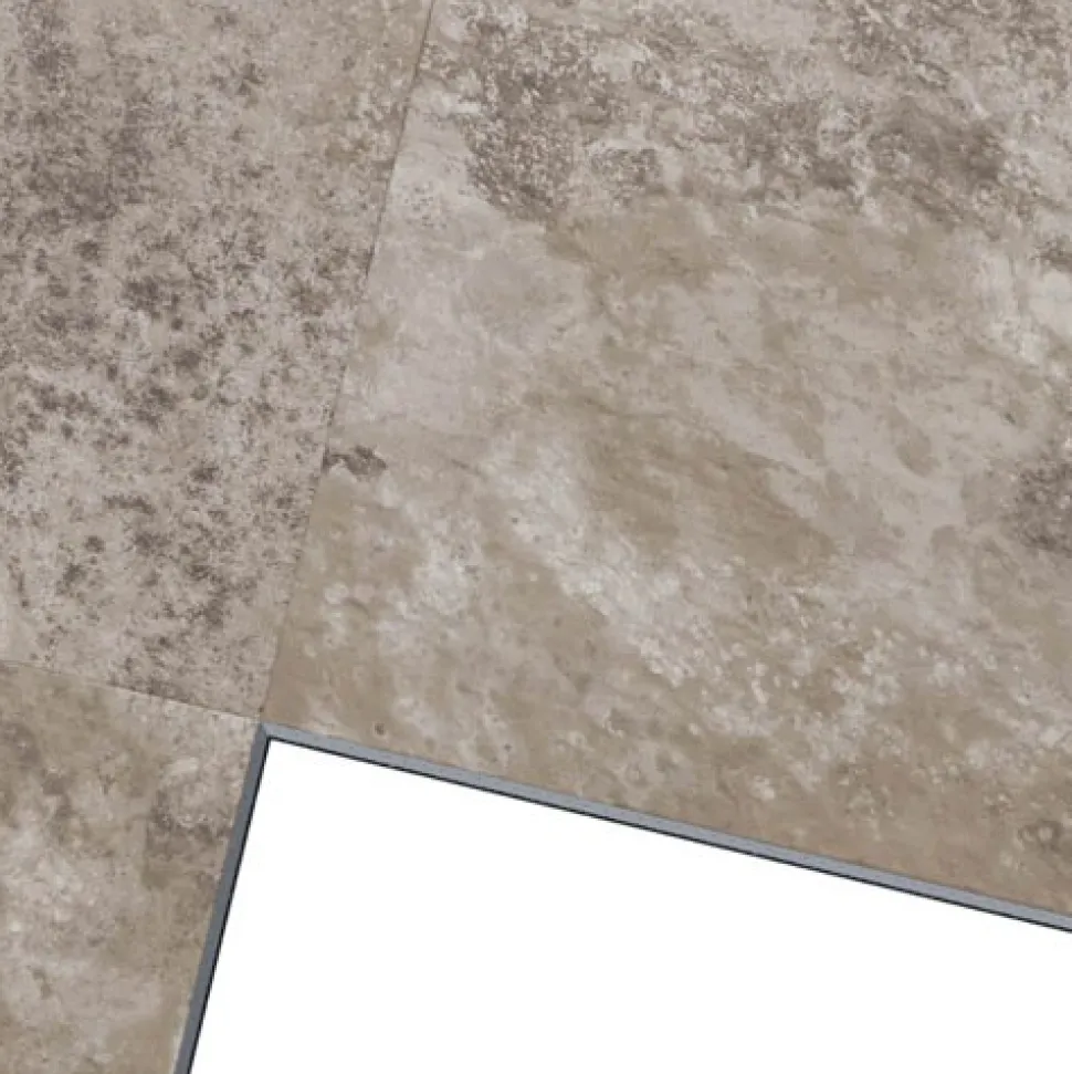 Envee Tacky Back LVT Laminate Tiles 18 in x 18 in Carton of 8