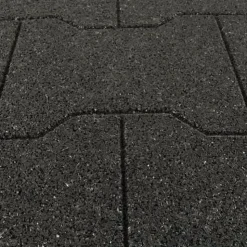Equine Paver Tile Black 30 mm x 2x2 Ft.