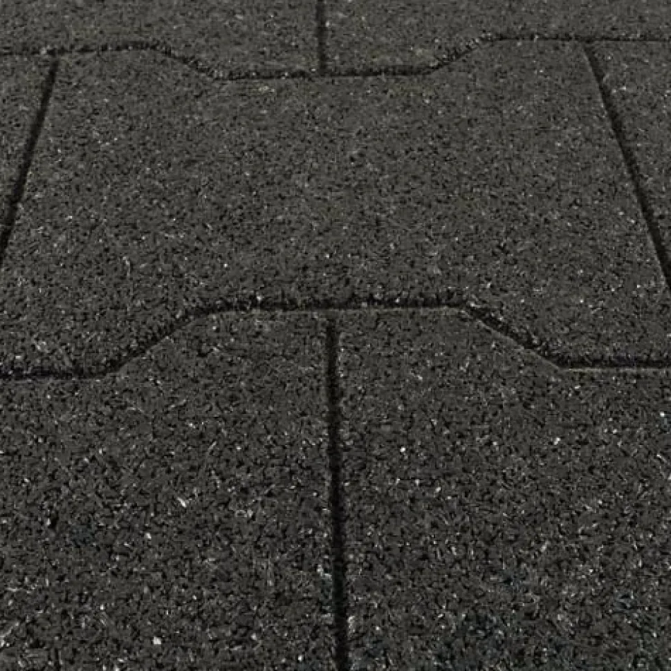Equine Paver Tile Black 30 mm x 2x2 Ft.