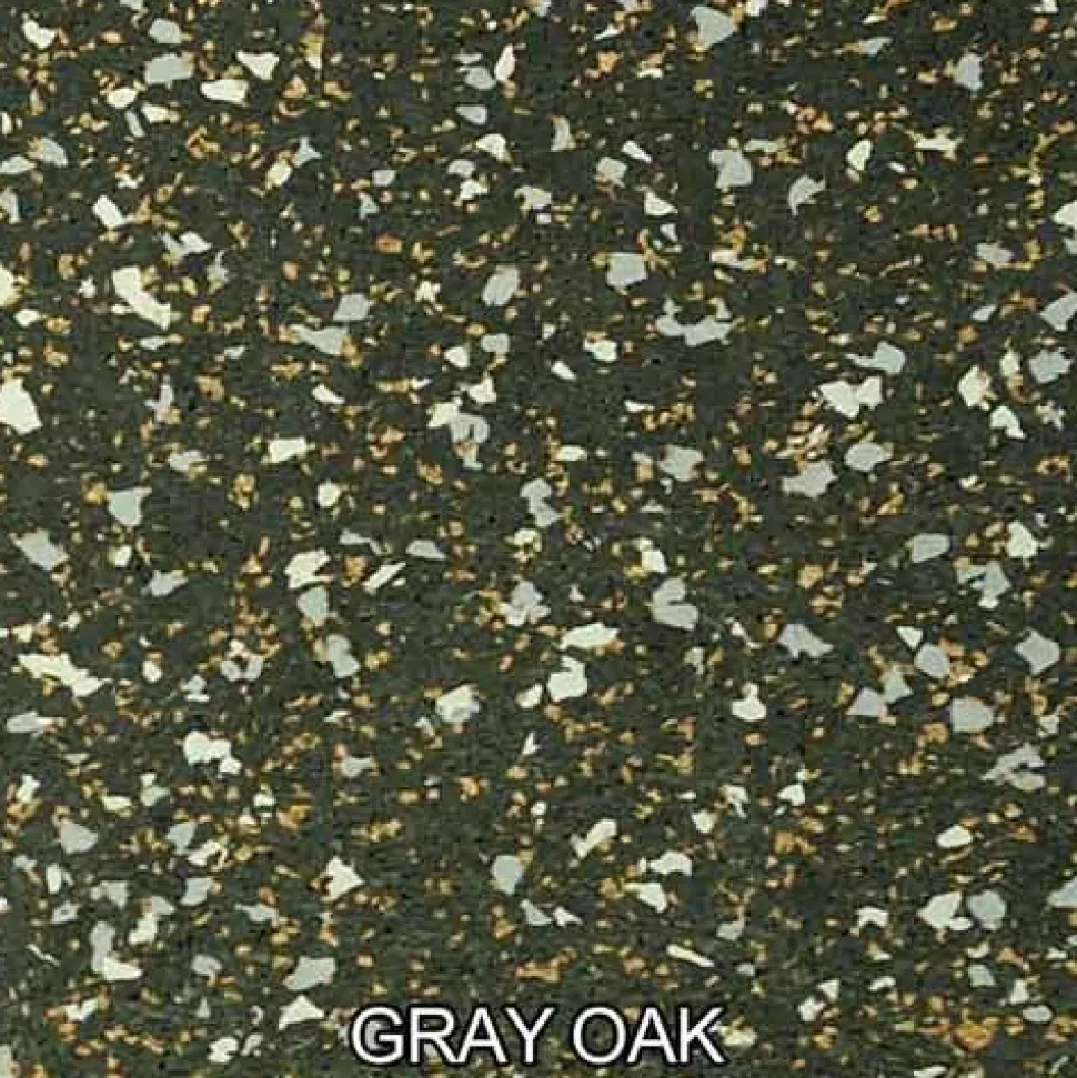 FlexeCork Interlocking Cork Rubber Tile 1/2 Inch x 3x3 Ft.