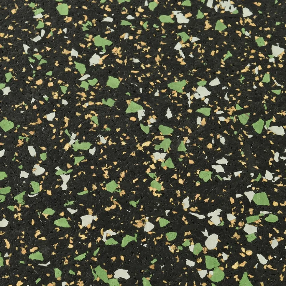 FlexeCork Interlocking Cork Rubber Tile 3/8 Inch x 3x3 Ft.
