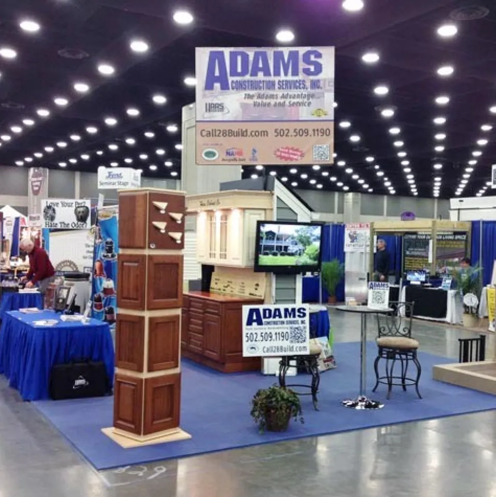 Foam Premium Interlocking Trade Show Mats 20x20 Ft. Kit
