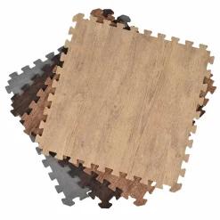 Foam Tiles Wood Grain 7/16 Inch x 2x2 Ft.
