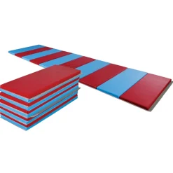 Folding Gymnastics Mats 5x10 ft x 2 inch V4