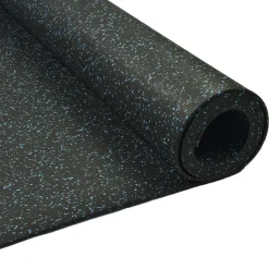 ForceFit Athletic Rolled Rubber 10% Color 8 mm x 4 Ft. Wide Per SF