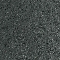 ForceFit Athletic Rubber Flooring Roll 1/4 Inch Black 10 LF