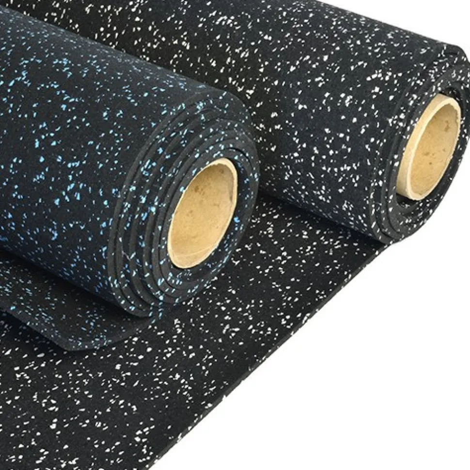 ForceFit Athletic Rubber Flooring Roll 1/4 Inch Colors 10 LF